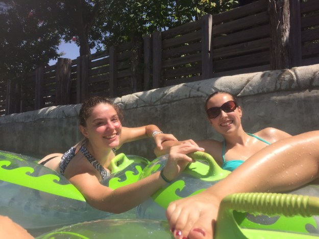 The tube floats were our favorite thing to do.