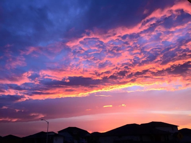 Another beautiful Texas sunset.